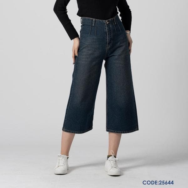 شلوار واید لگ قد 90 کد25644 - تصویر 1