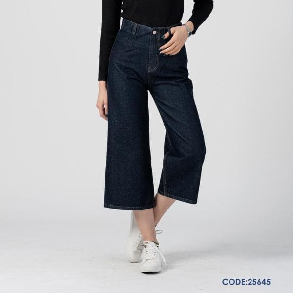 شلوار واید لگ قد 90 کد25645 - تصویر 1