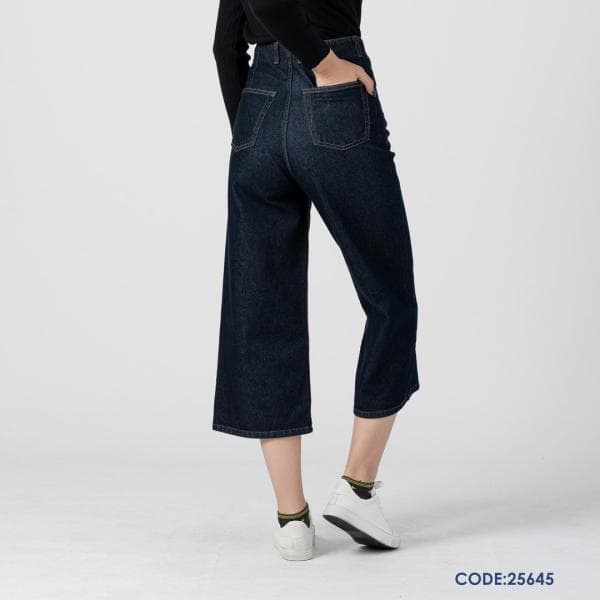 شلوار واید لگ قد 90 کد25645 - تصویر 2