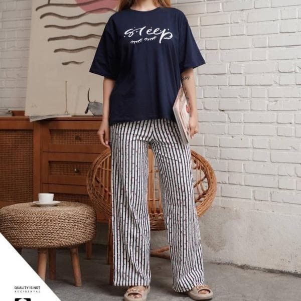 تیشرت و شلوار خانگی کد 100891