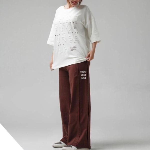 تیشرت و شلوار مدل  trust yourself - تصویر 1