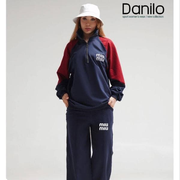 سوییشرت‌وشلوار نیم زیر miu miu - تصویر 1