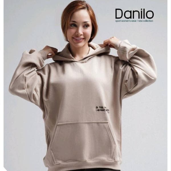 هودی تک over size جیب کانگرویی - تصویر 3