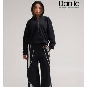 سوییشرت و شلوار باکسی نواردار