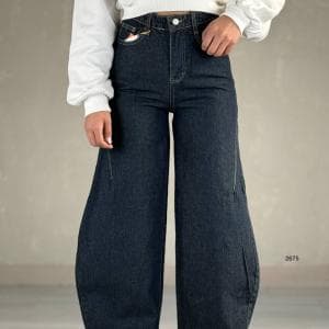 شلوار ژفم خام شور کد:2675