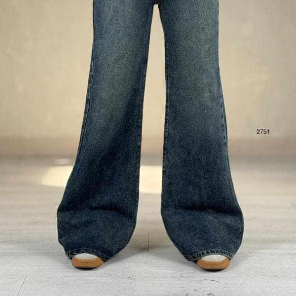 شلوار بگ زاپدار کد:2843 - تصویر 2