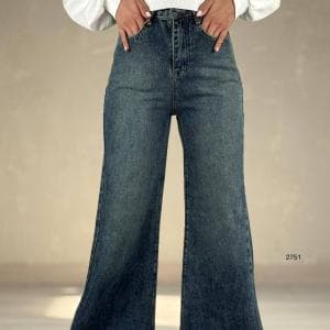 شلوار بگ زاپدار کد:2843