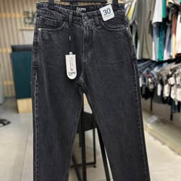 شلوار جین بگ 5 جیب زاپ دار کد4003492700