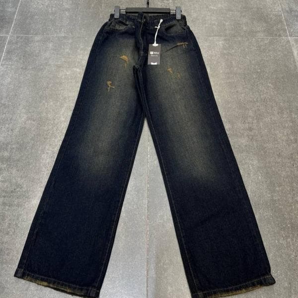 شلوار نیم بگ پشت کش کد5088/4