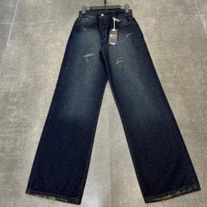 شلوار نیم بگ پشت کش