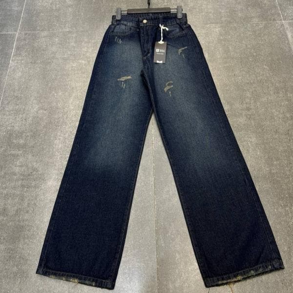 شلوار نیم بگ پشت کش - تصویر 1