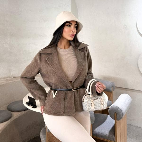 کت فوتر موهر کمربندی - تصویر 3