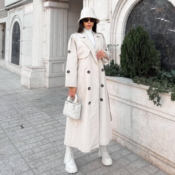 بارانی بلند اور سایز - تصویر 3