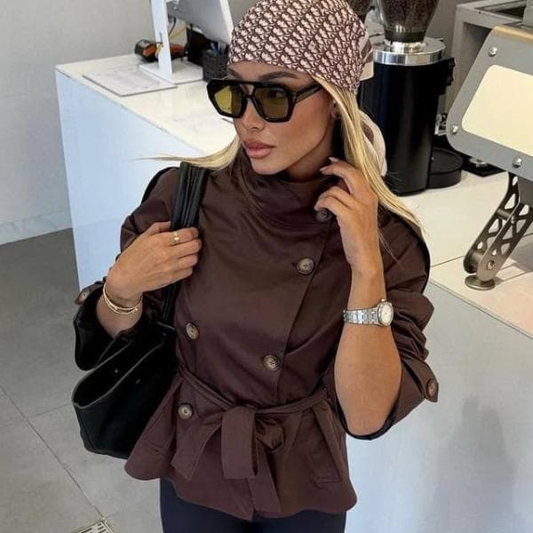 ترنچ کت برشکا - تصویر 2