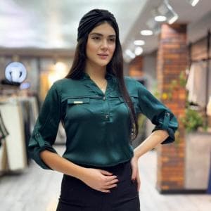 شومیز یقه دکمه کد3363