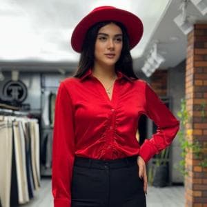 شومیز ساتن کد3394