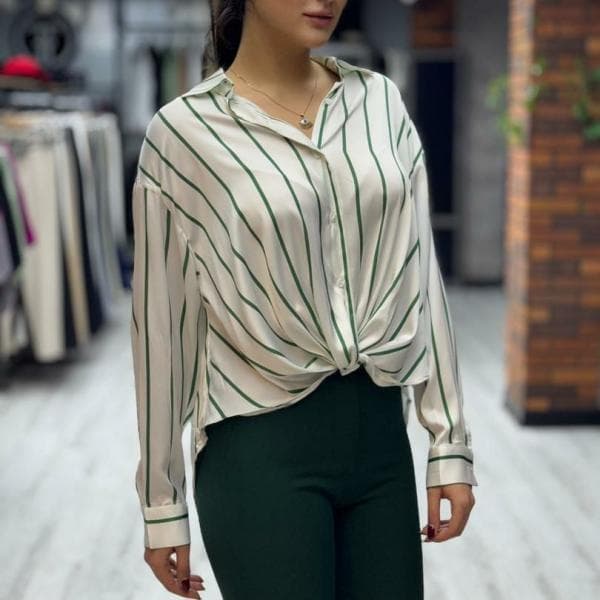 شومیز ساتن کد3248 - تصویر 1