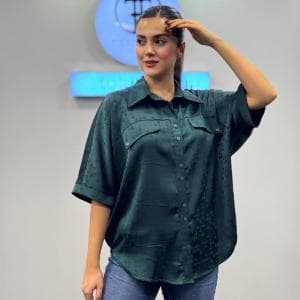 شومیز ساتن کد3051