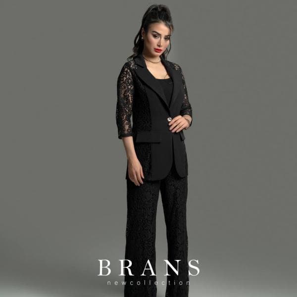 کت و شلوار گیپور کد7049 - تصویر 1