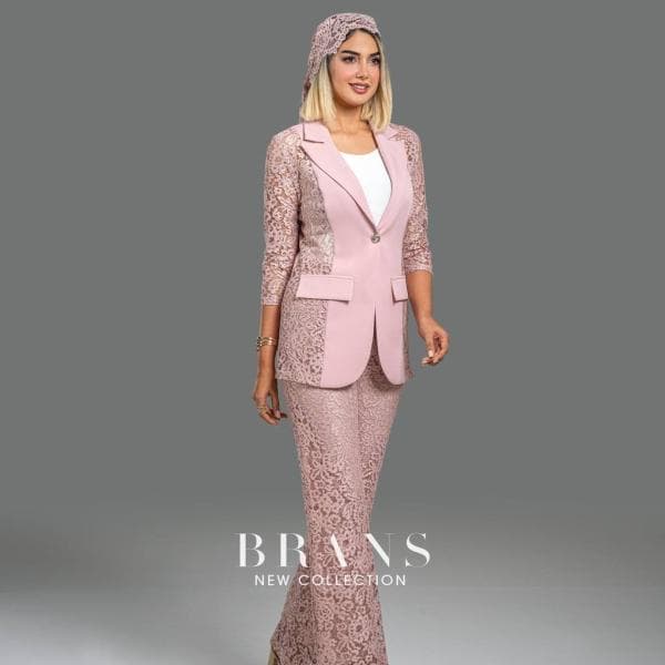 کت و شلوار گیپور کد7049 - تصویر 6