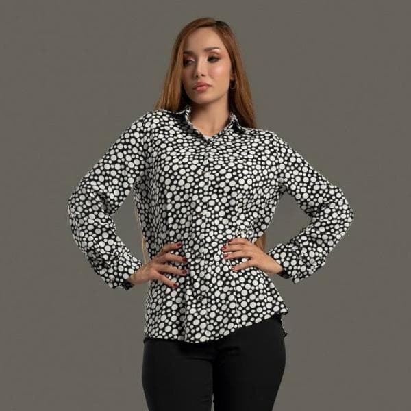 بلوز ساتن کد5261 - تصویر 2