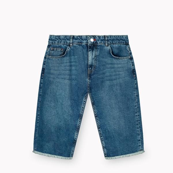 شلوارک جین مردانه S 1048 - تصویر 1