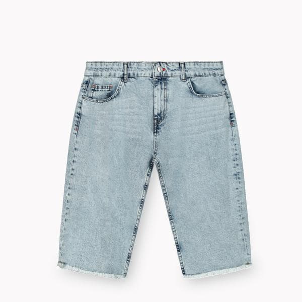 شلوارک جین مردانه S 1048 - تصویر 3