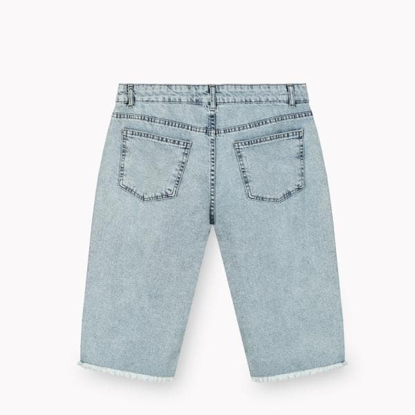 شلوارک جین مردانه S 1048 - تصویر 4