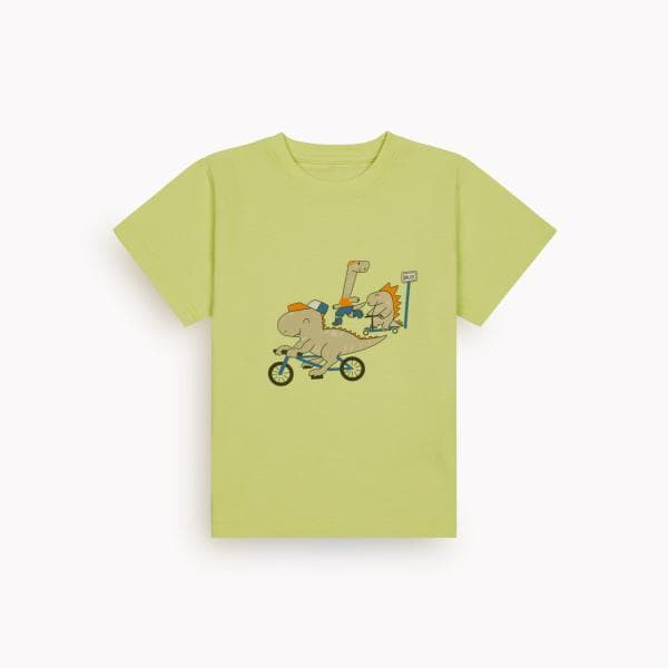 تیشرت طرح دار بچگانه K2169 - تصویر 2