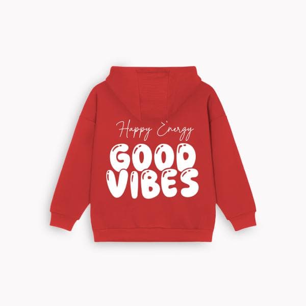 هودی بچگانهK2382 Good Vibes - تصویر 2