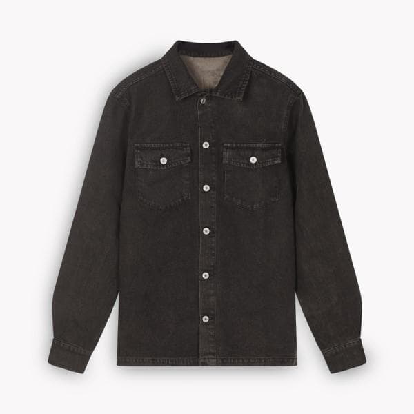 پیراهن جین مردانه M1367 - تصویر 4