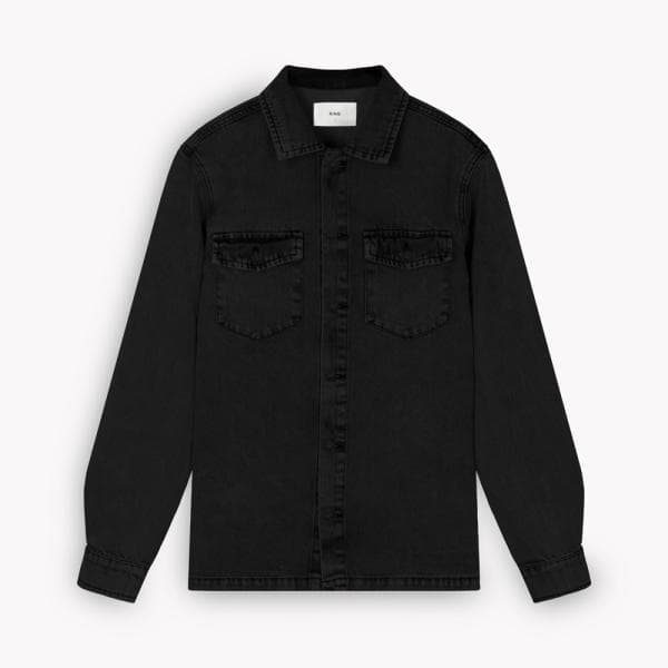 پیراهن جین مردانه M1367 - تصویر 2