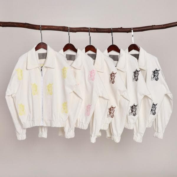 بامبرجکت کتان کد1822 - تصویر 8