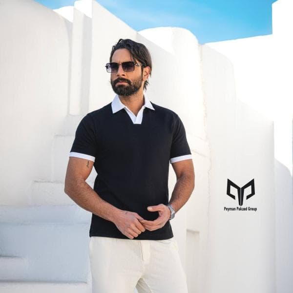 تیشرت یقه دار مردانه - تصویر 2