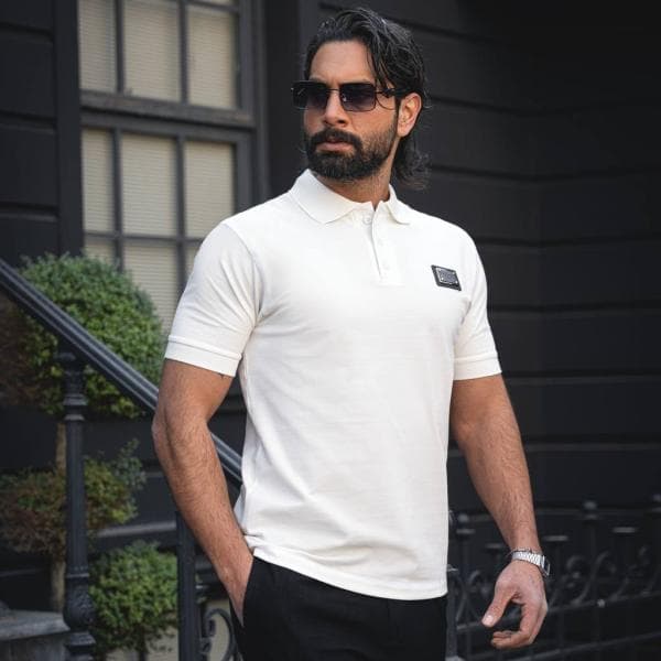 تیشرت مردانه دکمه ای - تصویر 2