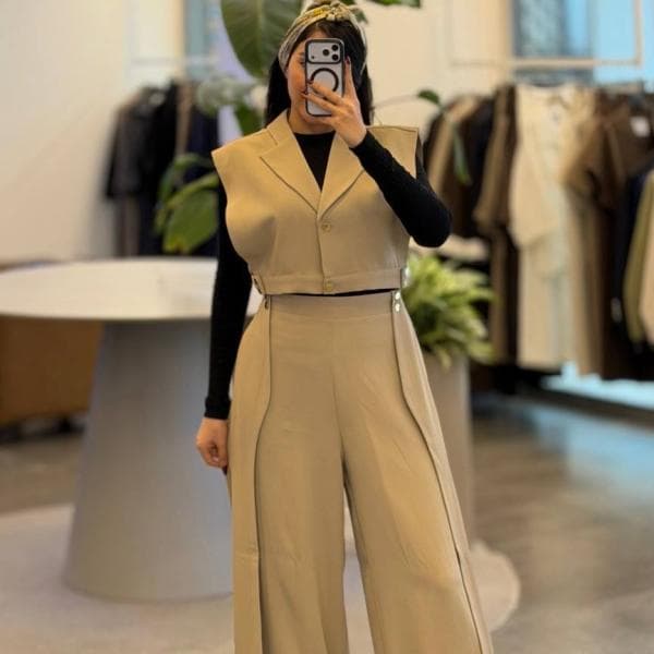 وست و شلوار پرنیان کد334 - تصویر 1