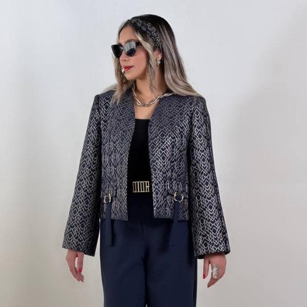 کت ژاکارد کد4192 - تصویر 1