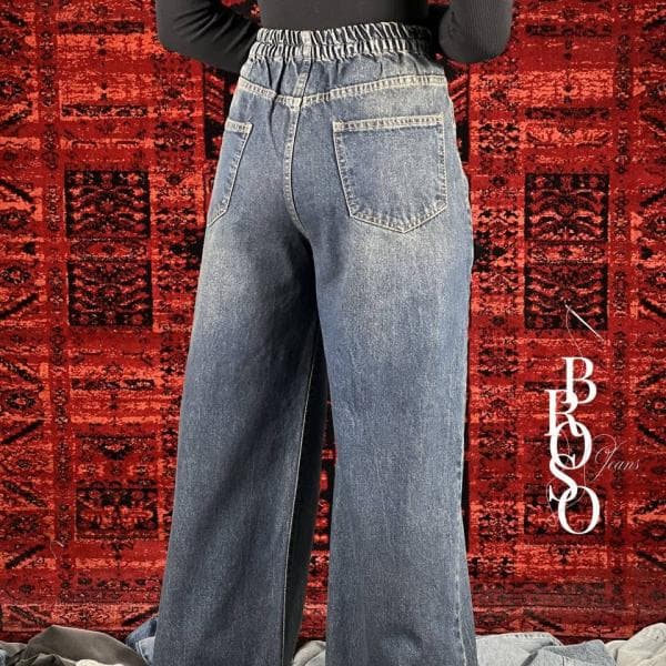 شلوار بگ پشت کش سایزبزرگ - تصویر 2