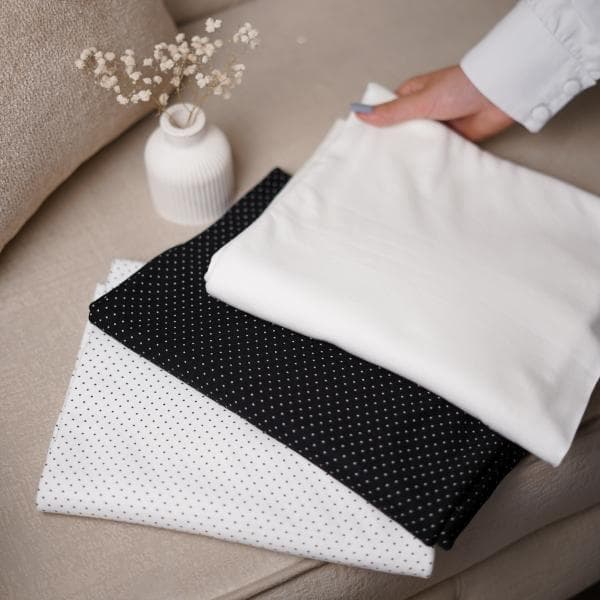 پارچه تریکو طرح خال سوزنی - تصویر 1