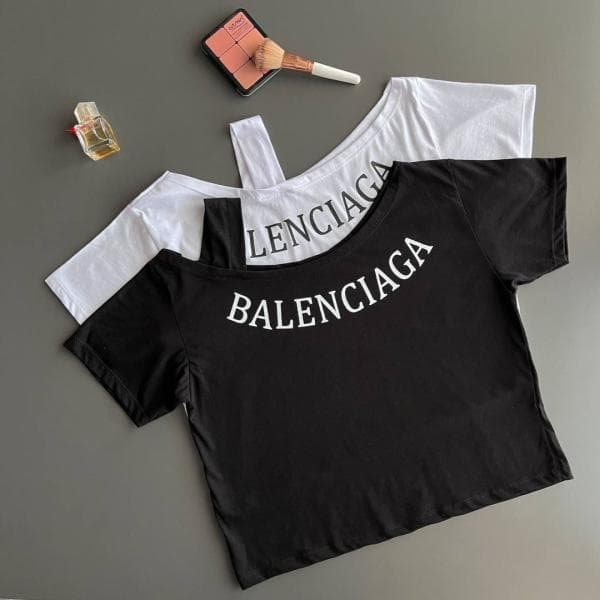 تیشرت تک بند قایقی Balenciaga پنبه کد 727 (هر عدد 95/000 تومان) - تصویر 1