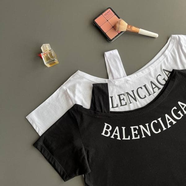 تیشرت تک بند قایقی Balenciaga پنبه کد 727 (هر عدد 95/000 تومان) - تصویر 3