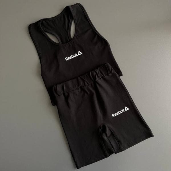 ست کراپ شلوارک reebok کد 629 (هر عدد 165/000 تومان) - تصویر 1