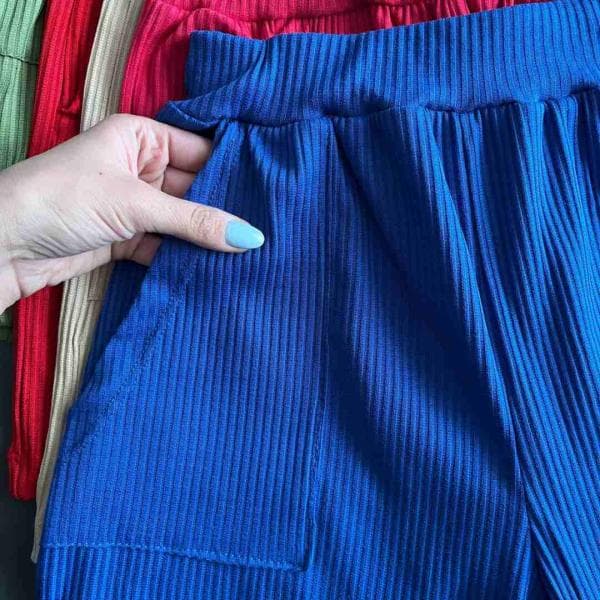 ست تاپ و شلوارک جیبدار adidas فانریپ کد 8575 (هر عدد 119/000 تومان) - تصویر 3