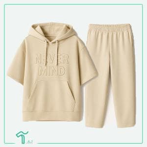 ست هودی شلوار Mind لیزری کد 9300