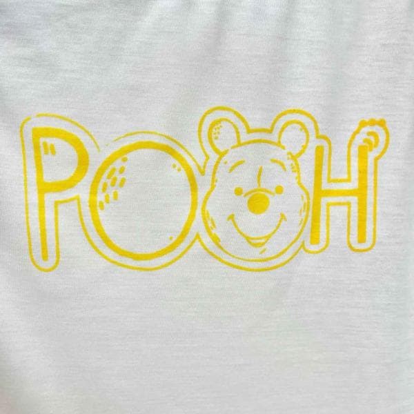ست تاپ شلوارک PooH تکست دار کد 1009 - تصویر 3