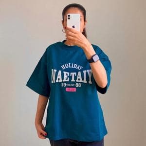 تیشرت زنانه باکسی کد WM400