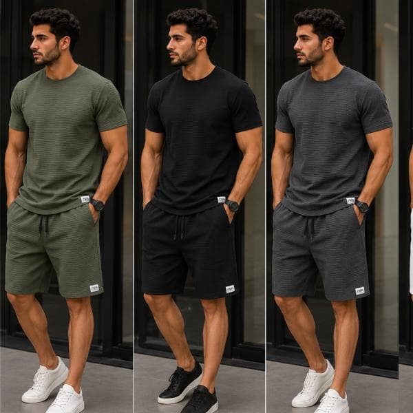 ست تیشرت و شلوارک - تصویر 2