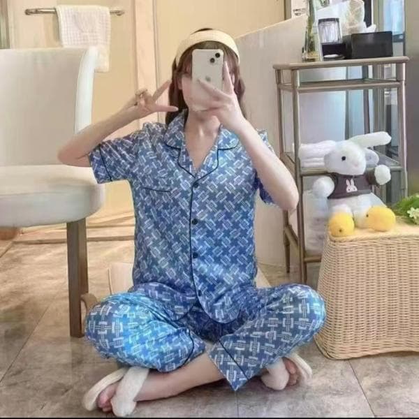 لباس خواب ساتن ابریشم وارداتی - تصویر 3