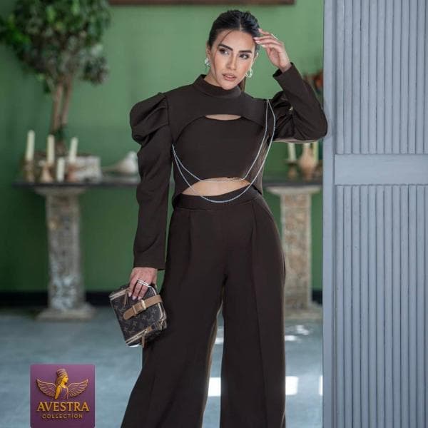 شومیز و شلوار زنانه - AV-SH-501 - تصویر 4