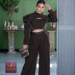 شومیز و شلوار زنانه - AV-SH-501